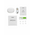  Наушники UGREEN WS205 (45585) HiTune T6s Hybrid Active Noise-Cancelling Earbuds White 