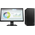  ПК + монитор HP 290 G9 (9M936AT) MT i3 12100 (3.3) 8Gb SSD512Gb UHDG 730 Free DOS GbitEth 180W kb мышь клавиатура черный 
