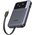  Внешний аккумулятор UGREEN PB511 (35603B) UNO 10000mAh Charging 30W Power Bank with Display&Build-in U-C Cable Gray 