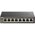  Неуправляемый коммутатор D-Link DGS-1008P/F3A с 8 портами 10/100/1000Base-T (4 порта PoE 802.3af/at, PoE-бюджет 60Вт) 