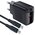  СЗУ ACEFAST A82 PD20W GaN single USB-C charger with USB-C to USB-C charging cable EU Black 