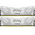  ОЗУ Kingston Fury Renegade White RGB (KF580C38RWK2-48) 48GB DDR5 8000 Non-ECC Unbuffered DIMM (Kit 2*24gb) CL38 