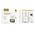  Наушники bluetooth HOCO EW88 Rampino true wireless ANC touch screen белый 