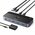  Переключатель UGREEN CM687 (25098) USB-C Sharing Switch 2 In 4 Out With Desktop Controller Grey 
