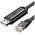  Кабель UGREEN CM204 (60813) USB-A to RJ45 Console Cable 3m Black 