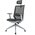  Кресло руководителя Бюрократ MC-G611NL-H (MC-G611NL-H/B/NEO-B) черный Elastic-102 с подголов. крестов.4-луч. пластик пластик серый 