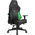  Игровое кресло T-Line Grand Экокожа Black+Green 