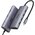  Хаб UGREEN CM498 (35897) 7-in-1 USB-C to USB-A 3.2+3*USB-A 2.0+2*HDMI+PD Port Converter Gray 