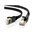  Кабель сетевой UGREEN NW106 (11266) Cat 7 U/FTP Lan Cable Flat Design 15m Black 