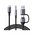  Аудиоадаптер UGREEN CM772 (45009) 2-in-1 USB-A USB-C Jack 3.5 Audio Adapter серый 