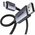  Кабель UGREEN DP125 (35845) DP Male To HDMI Male Cable 4K 30Hz 5m Black/Gray 