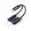  Аудиоадаптер UGREEN CM821 (45800) 2-in-1 USB-C 2*USB-C Audio Adapter черный 