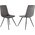  Стул Бюрократ CH-K1_1/HL18_2 комплект 2шт т.серый Holland 18 металл черный на ножках 