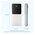 Power Bank Vention FHOW0 10000mAh (Micro-USB/C/A/A) со встроенными кабелями 22.5W Белый с LED Дисплеем 