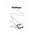 Кабель UGREEN L502 (35220) USB-C to USB-C PD Fast Charging Braided Cable 5A Max 1m White 