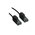  Кабель сетевой UGREEN NW122 (70331) CAT 6A Pure Copper Ethernet Cable OD2.8 0.5m Black 