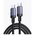  Кабель зарядный UGREEN L532 (65907) USB-C to USB-C PD Fast Charging Cable 240W Max, 1м серый космос 