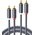  Аудиокабель UGREEN AV104 (10517) 2RCA Male to 2RCA Male Cable 1,5m Black 