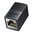  Адаптер UGREEN NW326 (55359) RJ45 Shielded Network Connector 10Gbps Max 1pc Black 