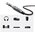 Кабель UGREEN CM450 (65102) USB-C Male to 3.5mm Male Audio Cable Adapter 3m Black 