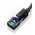  Кабель сетевой UGREEN NW153 (80429) Cat 8 Classⅰf/FTP Round Ethernet Cable With Braid 1m Black 