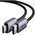  Кабель UGREEN DP125 (35841) DP Male To HDMI Male Cable 4K 30Hz 1,5m Black/Gray 
