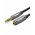  Удлинитель кабеля UGREEN AV118 (10538) 3.5mm Male to 3.5mm Female Extension Cable 5m Black/Gray 