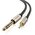  Кабель UGREEN AV127 (10625) 3.5mm to 6.35mm TRS Stereo Audio Cable 1m Gray 
