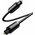  Аудиокабель UGREEN AV122 (70893) Toslink Optical Male To Male Audio Cable 3m Black 