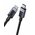  Кабель UGREEN L524 (55764) USB-C to USB-C PD 3A Fast Charging Braided Date Cable 0,5m Space Gray 