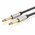  Кабель UGREEN AV128 (10639) 6.5mm Male to Male Stereo Auxiliary Aux Audio Cable 3m Gray 