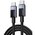  Кабель UGREEN L524 (55776) USB-C to USB-C PD 3A Fast Charging Braided Date Cable 3m Space Gray 