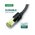  Кабель UGREEN NW150 (80420) CAT7 Shielded Round Cable with Braided Modular Plugs, 0,5м черный 