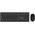  Комплект клавиатура и мышь беспроводной Philips SPT6324 (SPT6324B/60) черный 