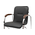  Стул офисный Gigant GCH-04 черный кожзам (СН) 