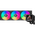  СВО PcCooler GT360 ARGB Display BK (310W, 360mm, LED temp., Black, Fans 3x120mm, 99CFM, 41.5dBA, 3000RPM) 