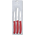  Набор ножей кухонных Victorinox Swiss Classic 6.7111.35 3предм. овощеч. красный карт.коробка 