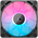  Кулер Corsair iCUE Link RX120 Max RGB (CO-9051034-WW) (120x120x30mm, 4-pin PWM, 71.3CFM, 29.5dBA, 2000RPM, Black, 3pcs) 