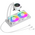  СВО Coolleo Ice Fairy DIG 240 Lite WH (DIG-240-Lite-WH) 