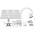  СВО be quiet! Light Loop 360mm white (BW023) (250W, ARGB/ Fans 3x120mm, 61.8CFM, 36.8dBA, 2100RPM) 