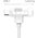  Кабель Momax 1-Link Flow Duo 2-in-1 DL56W 1.5м White 