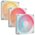  Кулер Corsair iCUE Link LX120-R RGB Reverse (CO-9051054-WW) (120x120x25mm, 4-pin PWM, 66.7CFM, 37.7dBA, 2400RPM, White, 3pcs) 