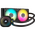  СВО Corsair iCUE Link Titan 240 RX RGB (CW-9061016-WW) (240mm, Black, Fans 2x120mm, 73.5CFM, 36dBA) 