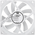  Вентилятор Thermalright TL-8015W (80x80x15mm, 4-pin PWM, 28.4CFM, 23.3dBA, 2200RPM, White) 