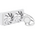  СВО SAMA L40 (L40-WHWAYXO2-G) White (240mm, ARGB/ Fans 2x120mm, 82.79CFM, 29dBA, 2000RPM/ Pump heigh) 