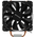  Кулер Accord ACC-4P12 Soc-AM5/AM4/1200/1700/1851 серебристый/черный 4-pin 31dB Al+Cu 180W 565gr brown box 