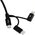  Кабель Momax OneLink 3-in-1 DX1D 1м Black 
