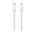  Кабель Momax 1-Link DL55W USB-C/Lightning 2м White 