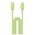  Кабель Momax 1-Link DL53G USB-C/Lightning 1.2м Mint Green 