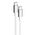  Кабель Momax Elite DC30W USB-C/USB-C 1.5м White 